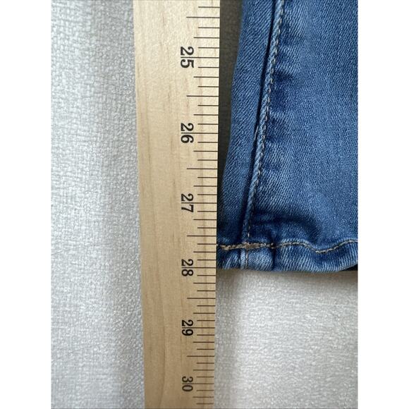 American Eagle Jeans Womens 12 Short AE Hipster Low Rise Boot Flare Stretch - Picture 5 of 14